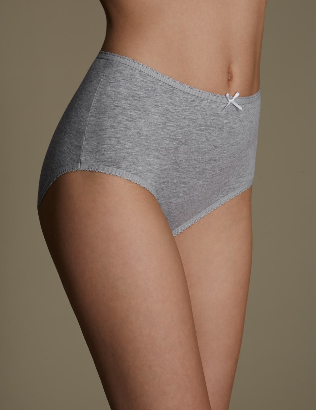 4 Pack Cotton Rich Midi Knickers 3 of 4
