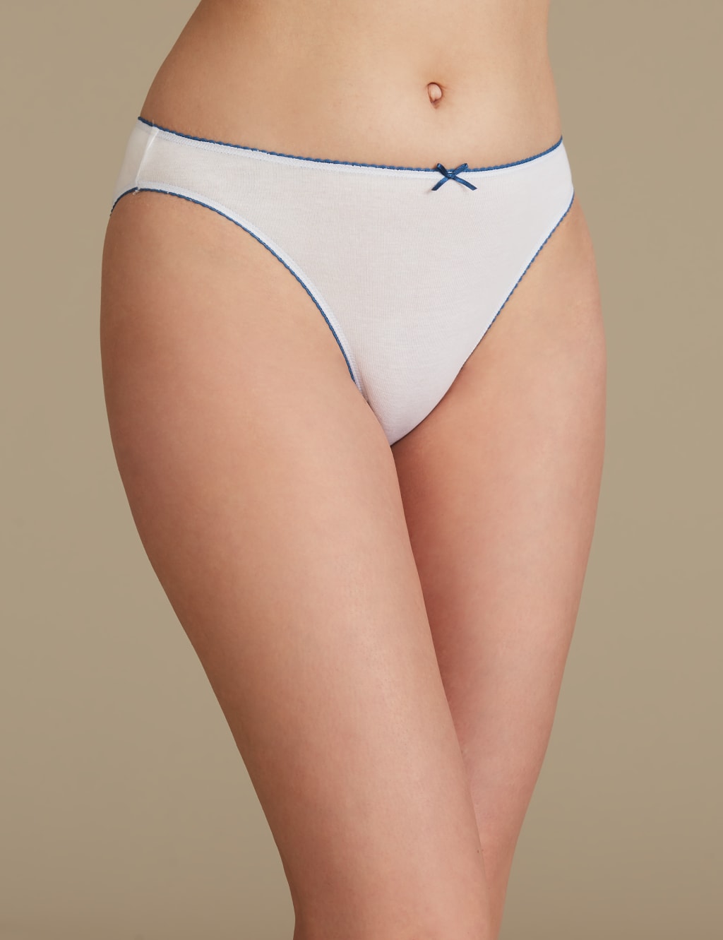 5 Pack Cotton Rich High Leg Knickers 2 of 4