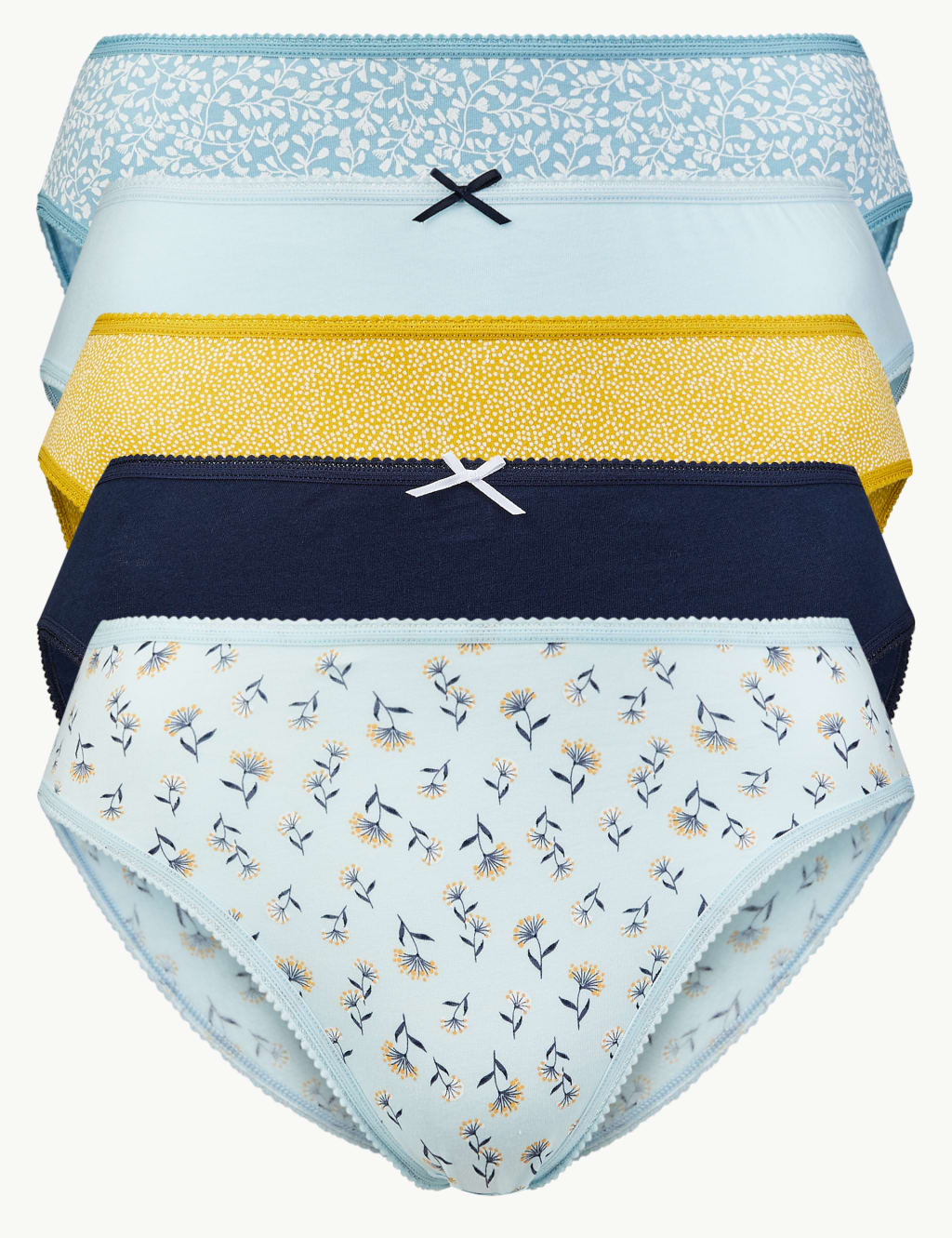 Pure cotton long knickers discount