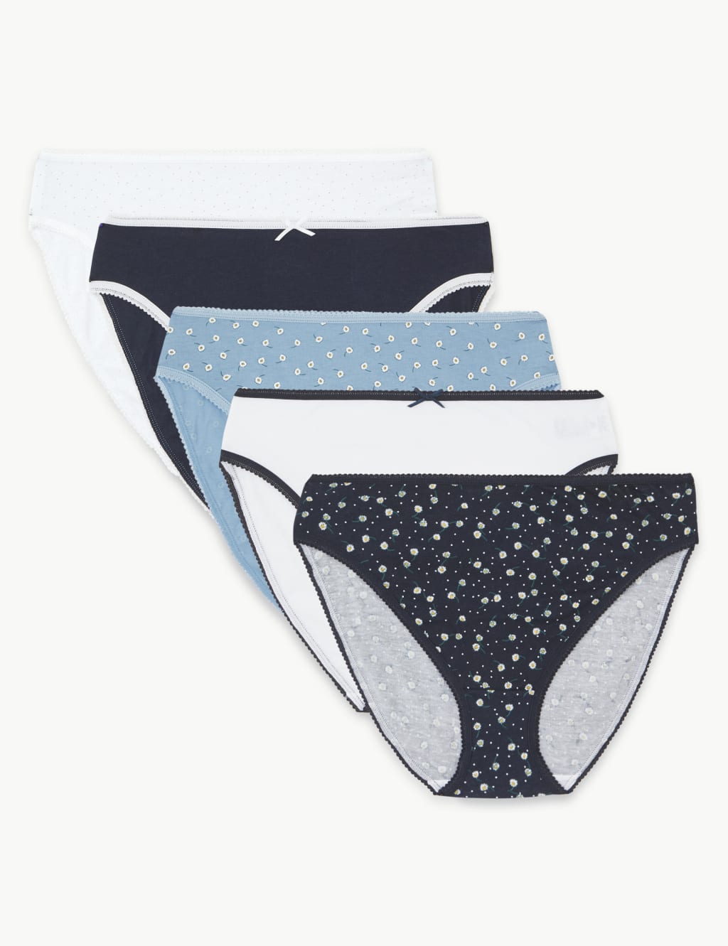 Pure cotton long knickers deals
