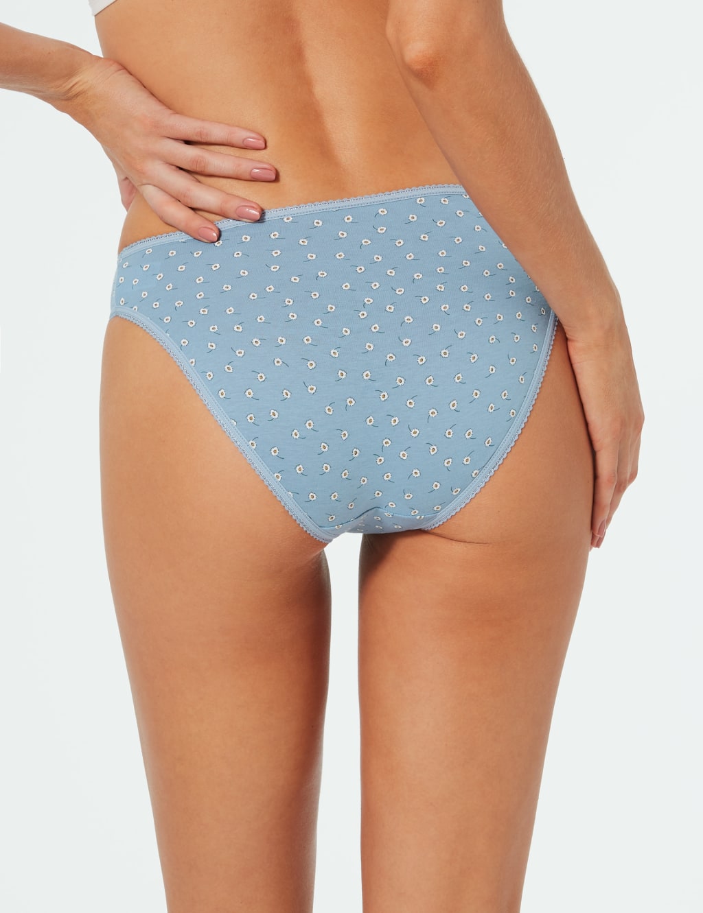 5 Pack Pure Cotton High Leg Knickers 4 of 4