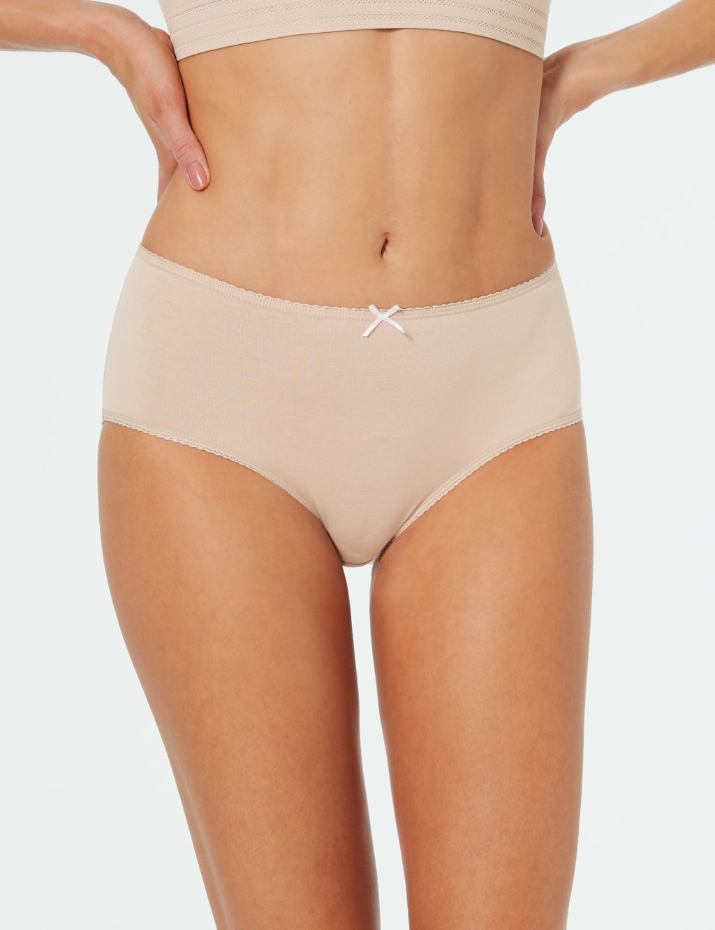 5 Pack Cotton Rich Midi Knickers 3 of 4
