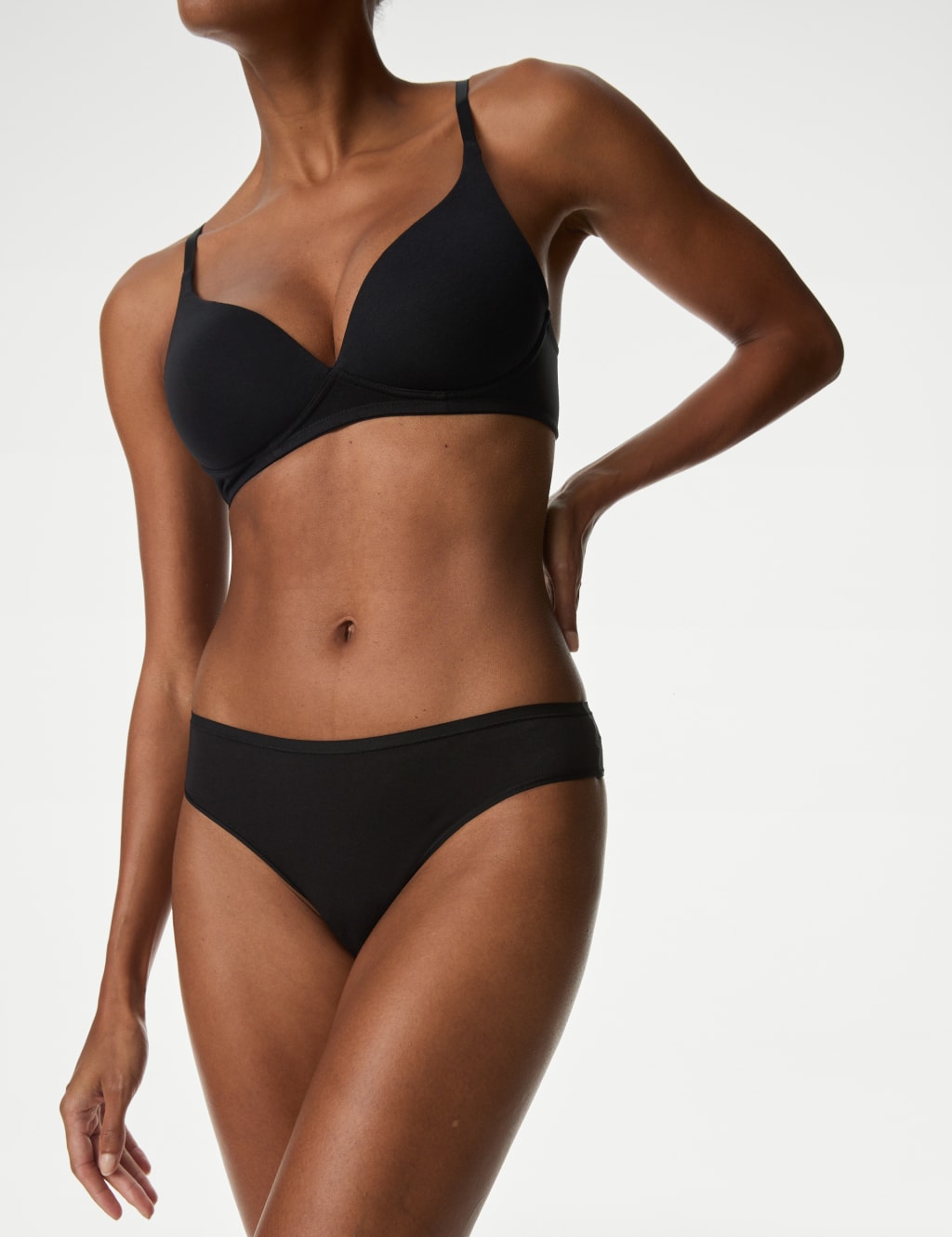 5pk No VPL Cotton Modal Brazilian Knickers 2 of 5
