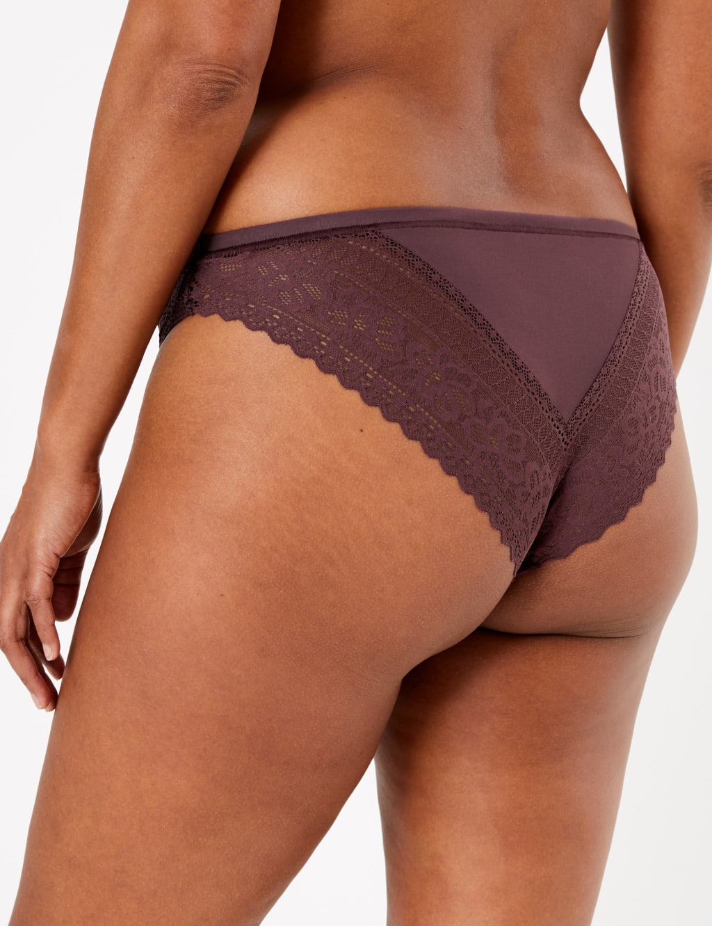 Sumptuously Soft™ Lace Brazilian Knickers 3 of 3
