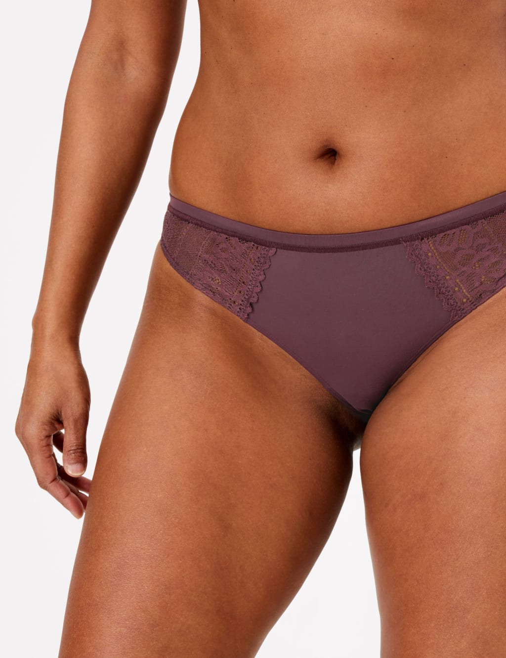 Sumptuously Soft™ Lace Brazilian Knickers 2 of 3