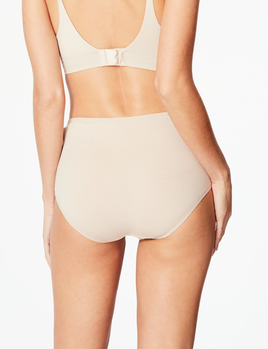 5 Pack Lace High Waisted Full Briefs 3 of 4