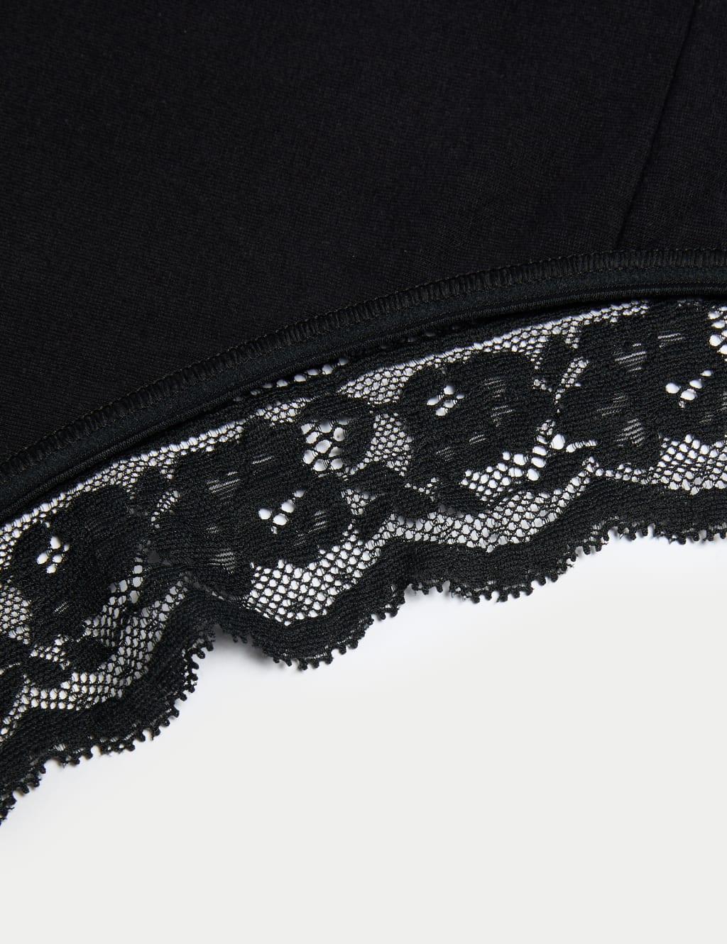 5pk Cotton & Lace High Waisted Brazilian Knickers 5 of 5