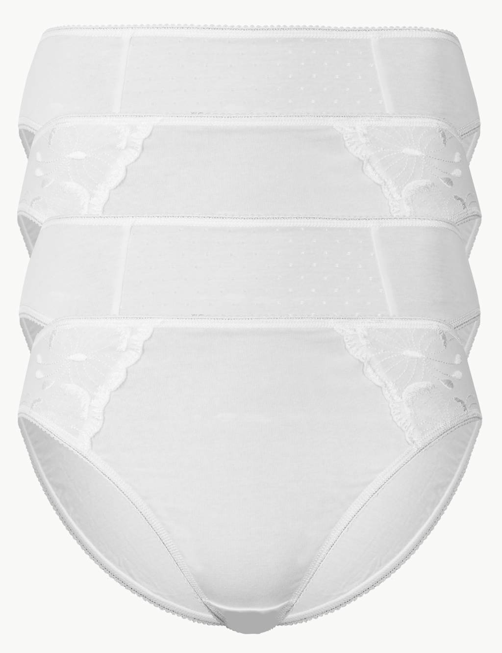 HIGH LEGS PRINTED KNICKERS 5 PIECE SET main image 1