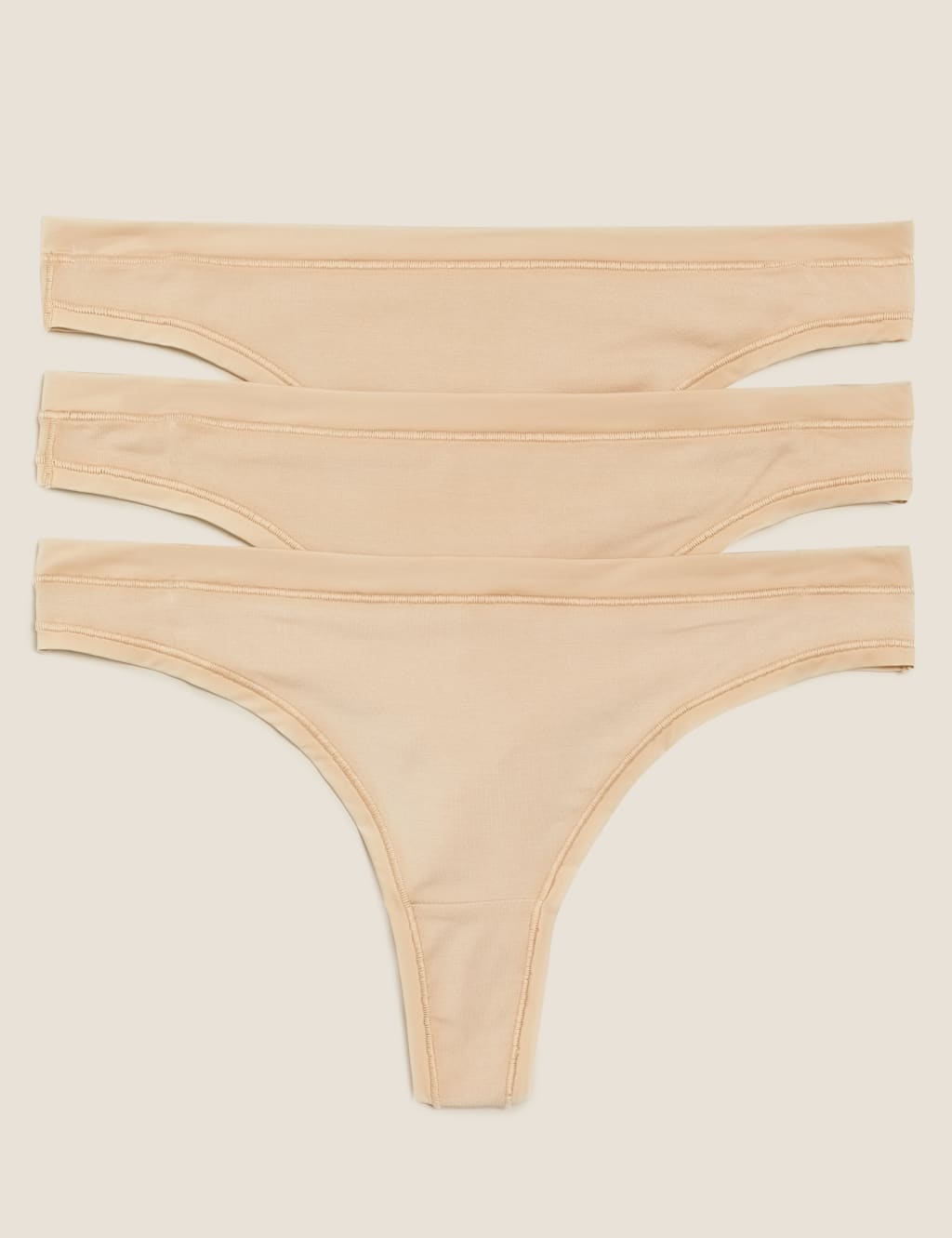 3pk Flexifit™ Modal Thongs 1 of 4