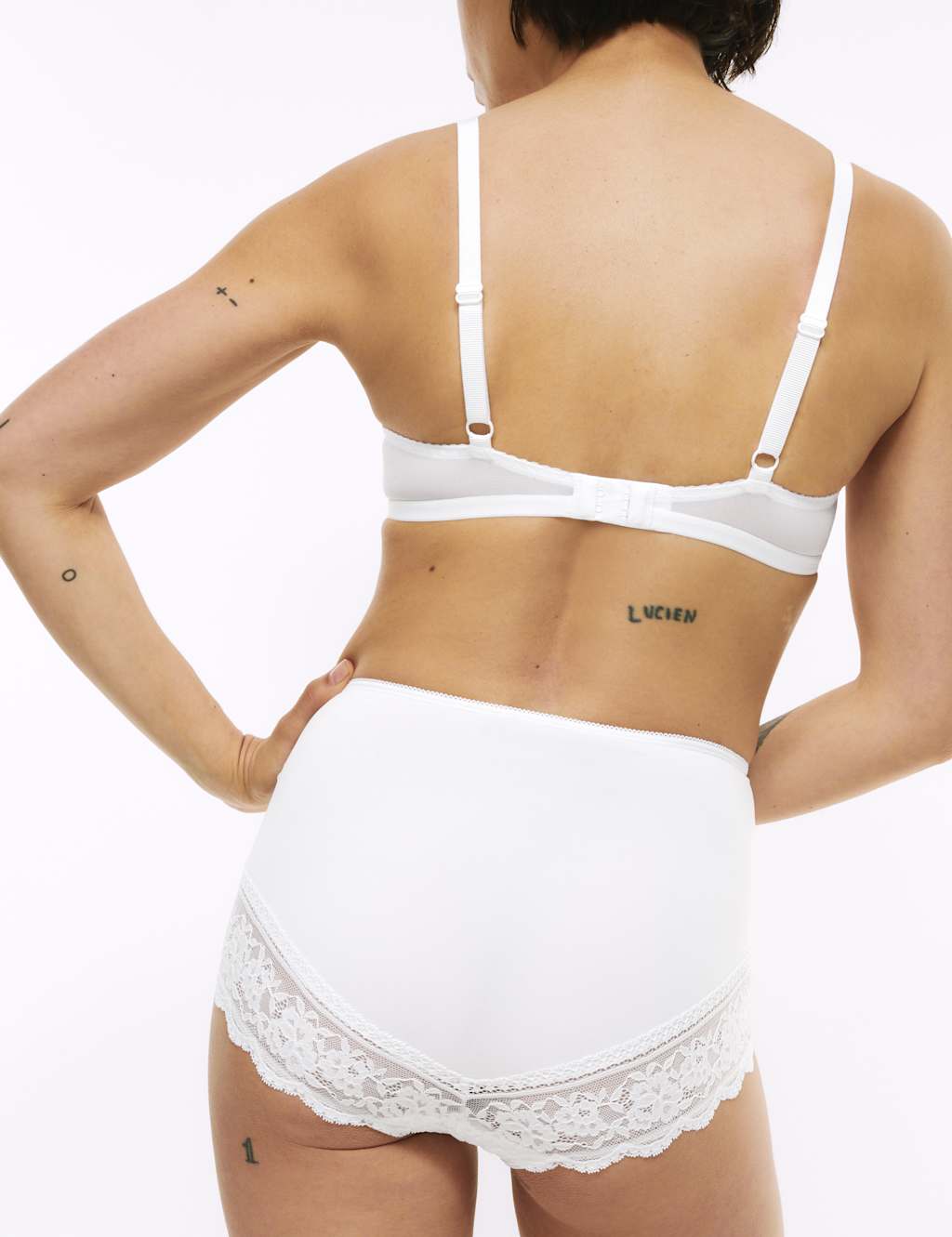 3pk Lace Trim Full Briefs 4 of 6