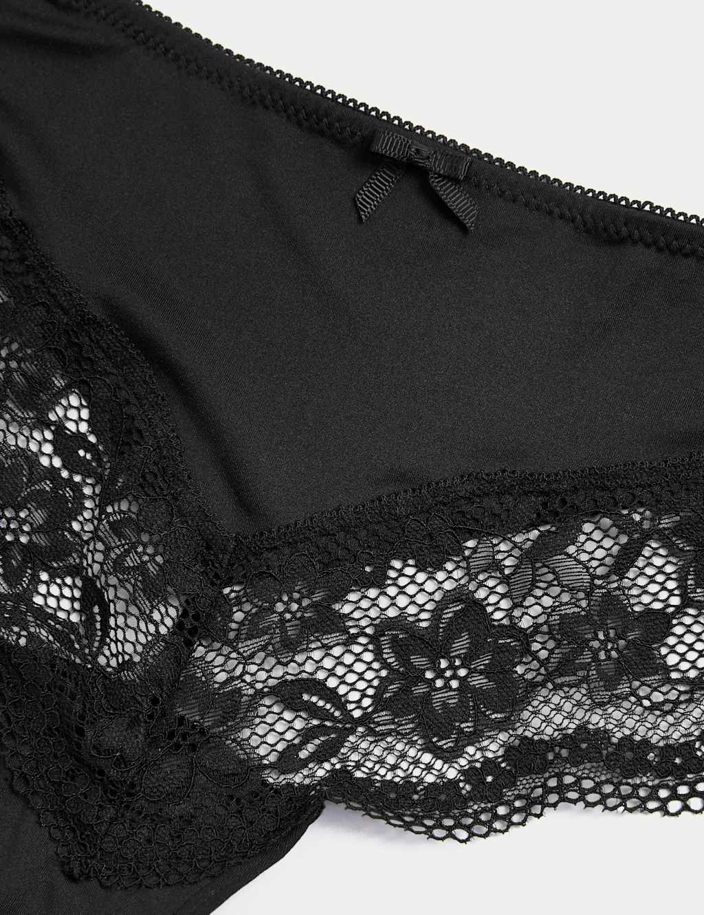 3pk Lace Trim Brazilian Knickers 6 of 6