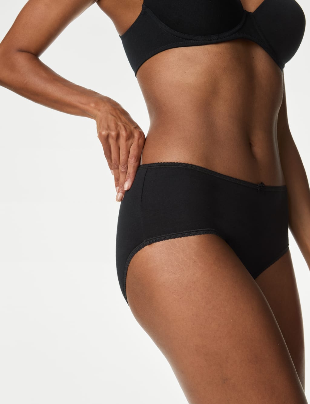 5pk Cotton Lycra® High Rise Shorts 3 of 6