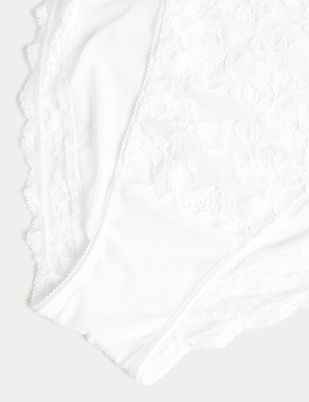 3pk Lace High Waisted High Leg Knickers 6 of 6