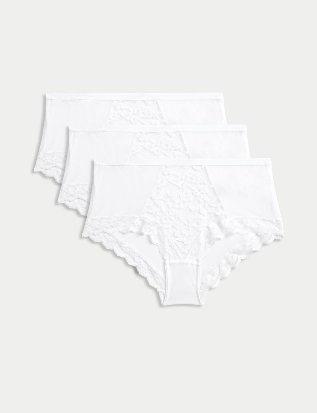 3pk Lace High Rise Short 1 of 5