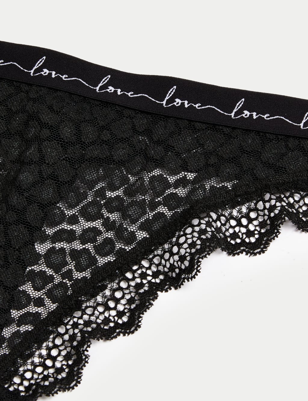 3pk Mesh & Lace Thongs 5 of 5