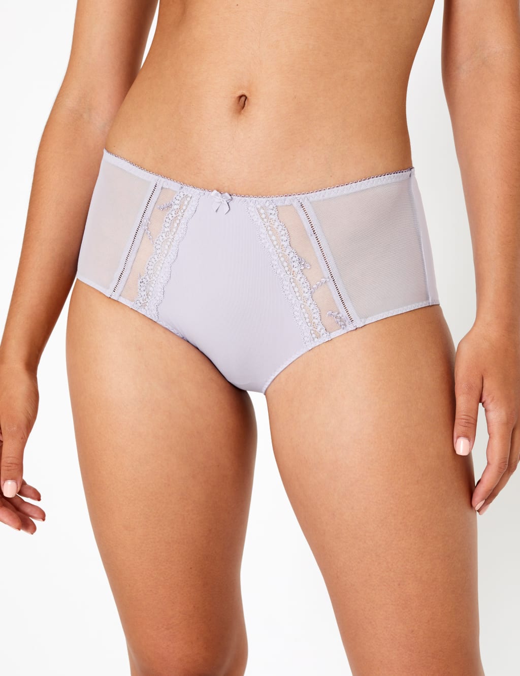 2 Pack Harvest Embroidered Midi Knickers 2 of 7