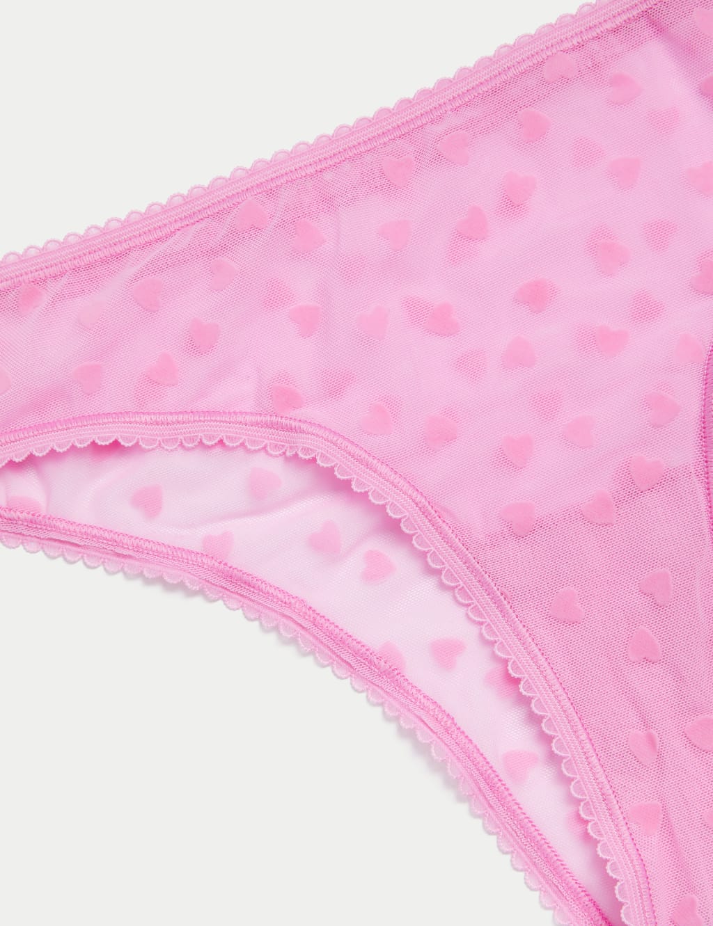 3pk Heart Brazilian Knickers 5 of 5