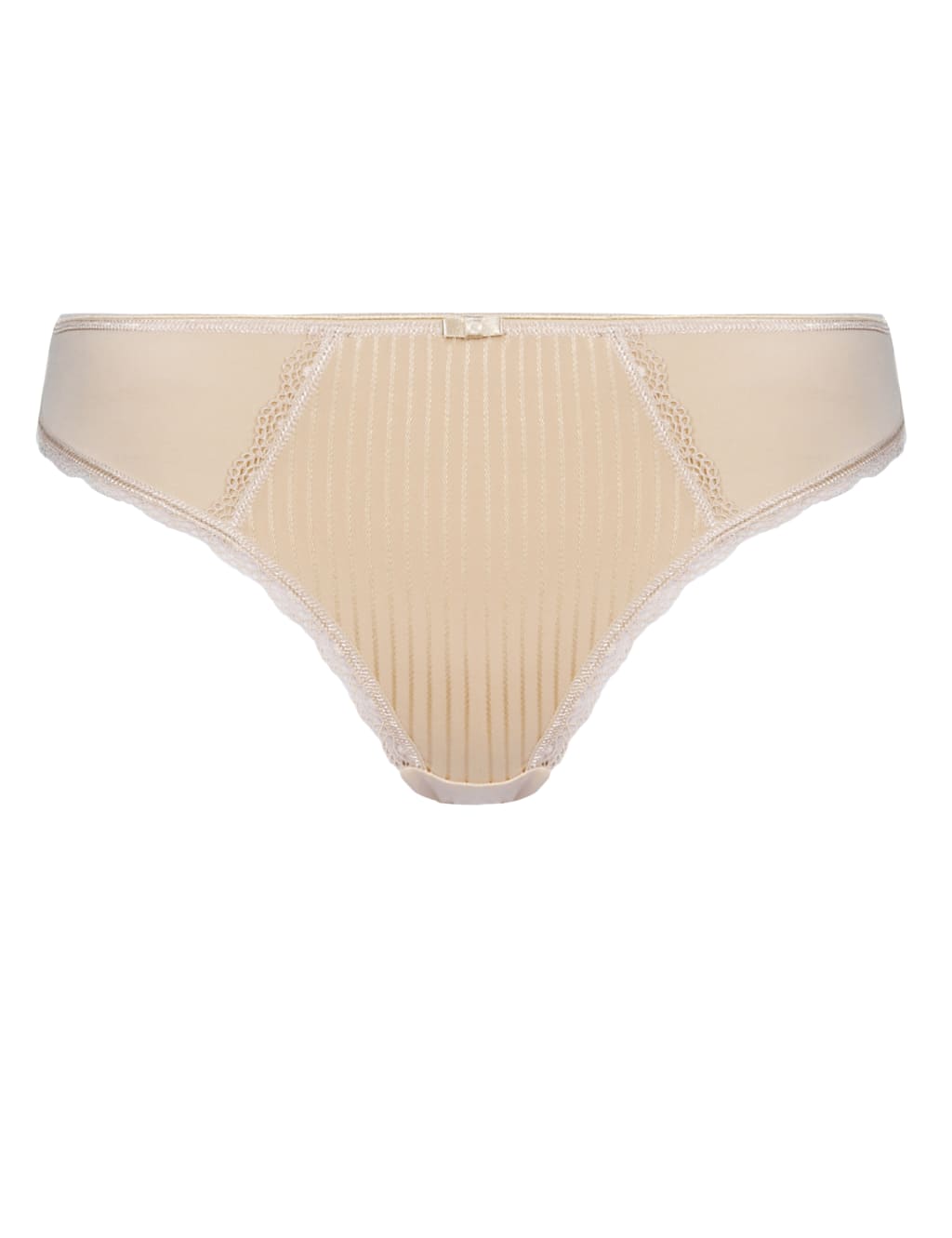 Self Striped Low Rise Thongs 3 of 4