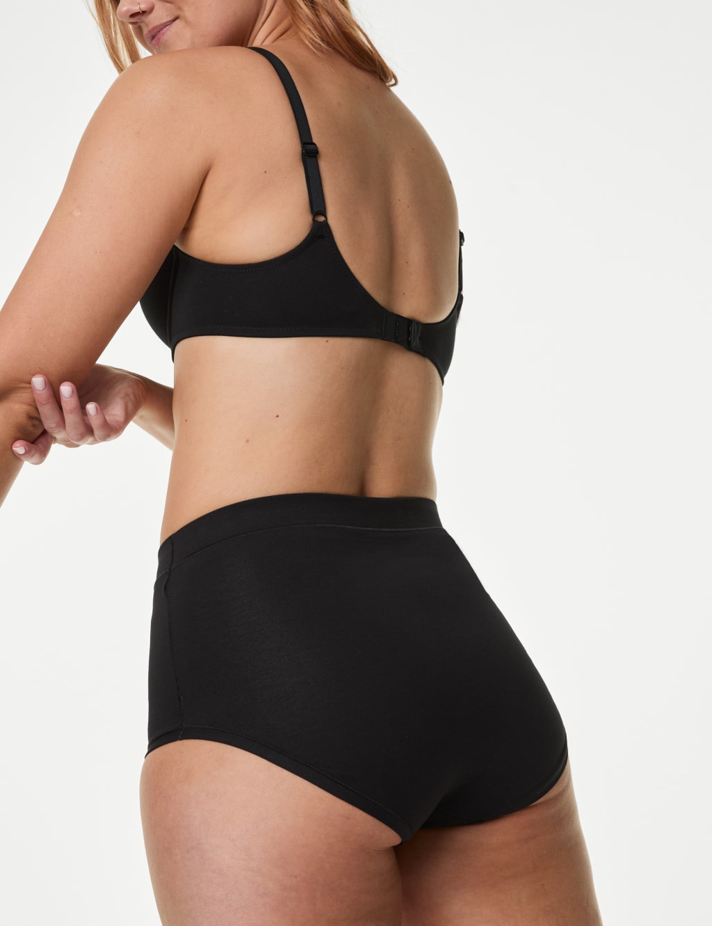 3pk Cotton Rich Full Brief Stoma Knickers 4 of 6