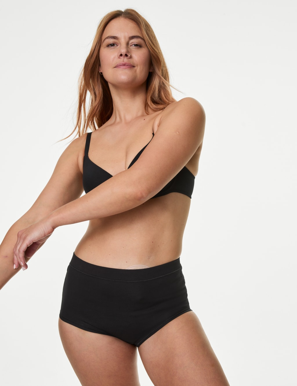 3pk Cotton Rich Full Brief Stoma Knickers 5 of 6