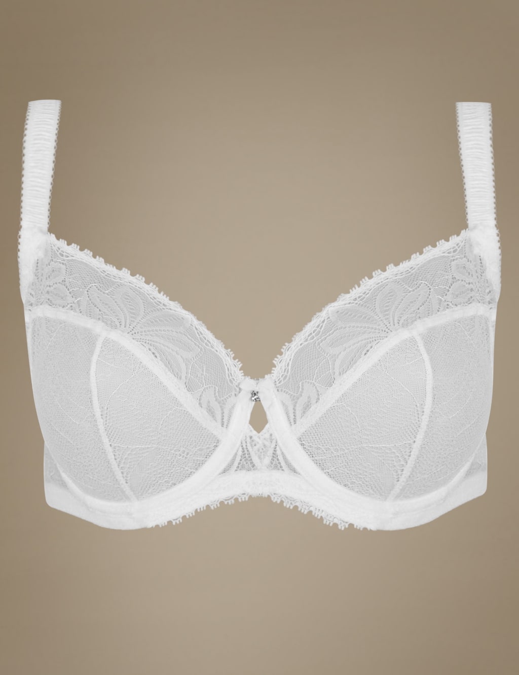 Arelia Lace Non-Padded Underwired Balcony Bra DD-GG 2 of 5