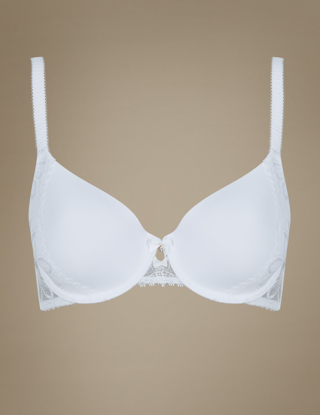 Arelia Lace Memory Foam Underwired Full Cup Bra A-E 2 of 5