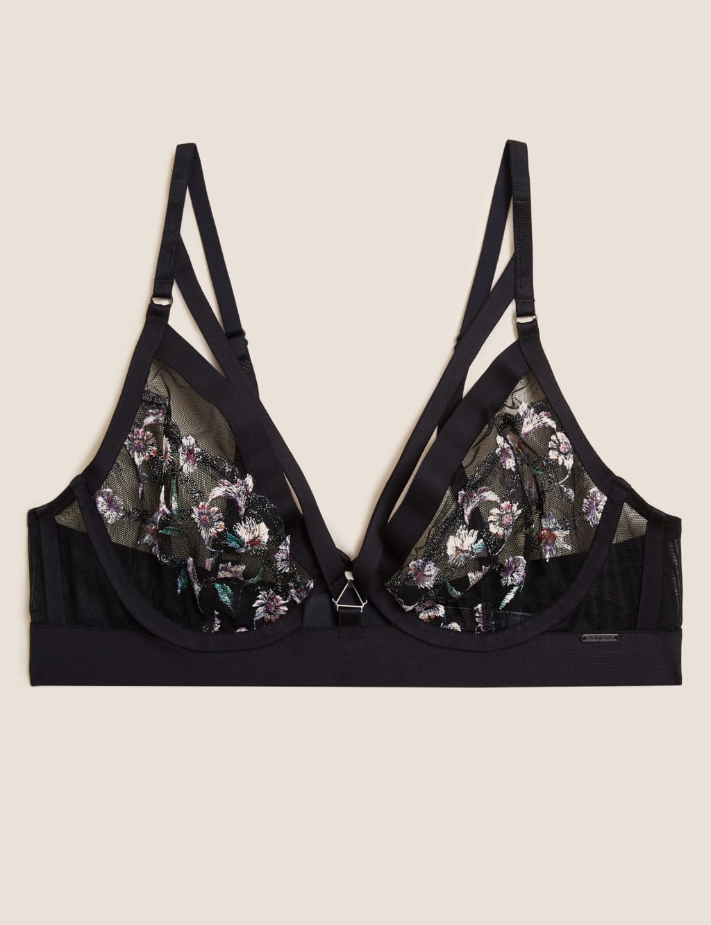Alessandria Wired Plunge Bra A-E 2 of 7