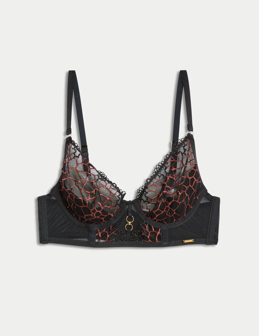 Evora Wired Longline Plunge Bra (A-E) 2 of 8