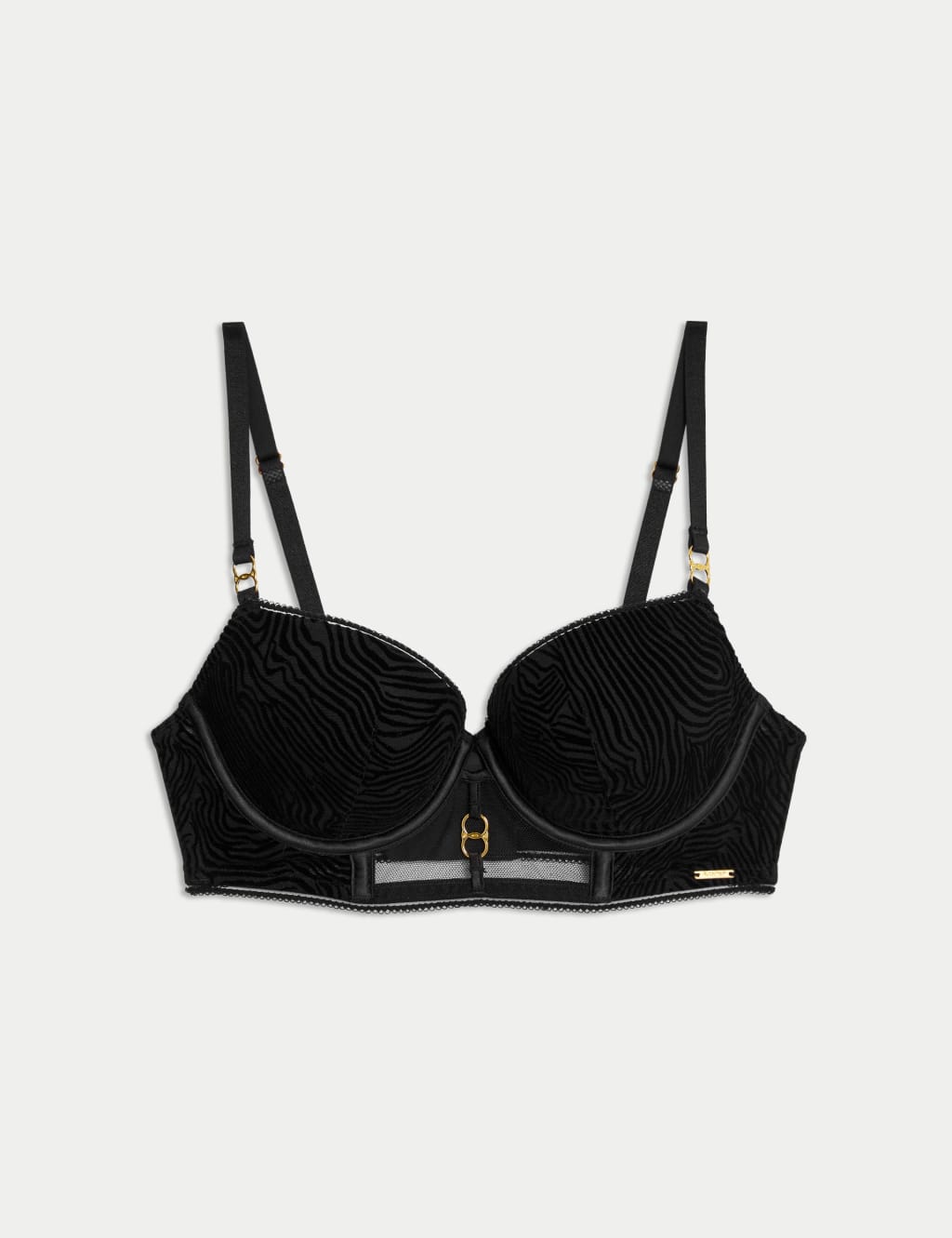 Oslo Wired Longline Balcony Bra (A-E) 2 of 7