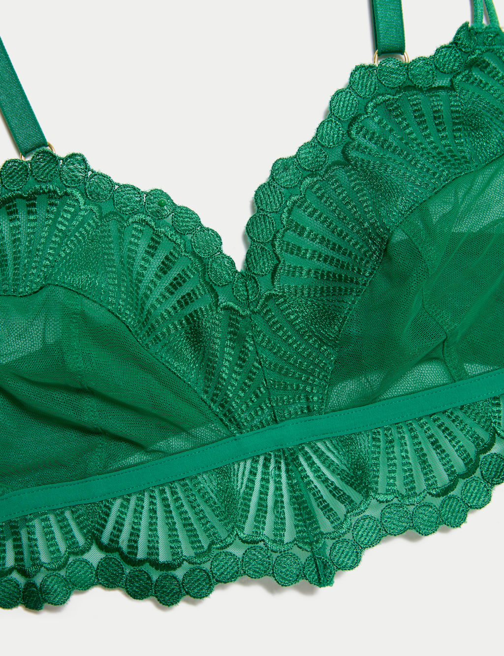Leon Embroidery Non Wired Bralette (A-E) 6 of 7