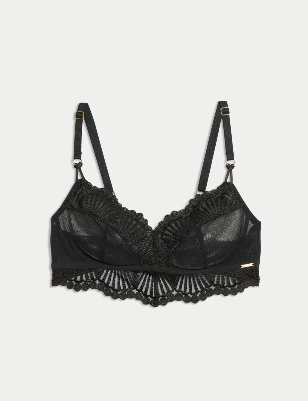 Leon Embroidery Non Wired Bralette (A-E) 2 of 7