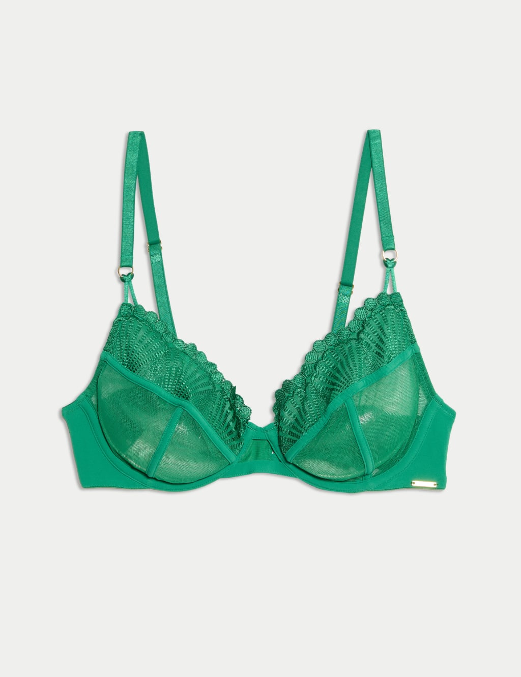 Leon Embroidery Wired Full Cup Bra A-E 2 of 8