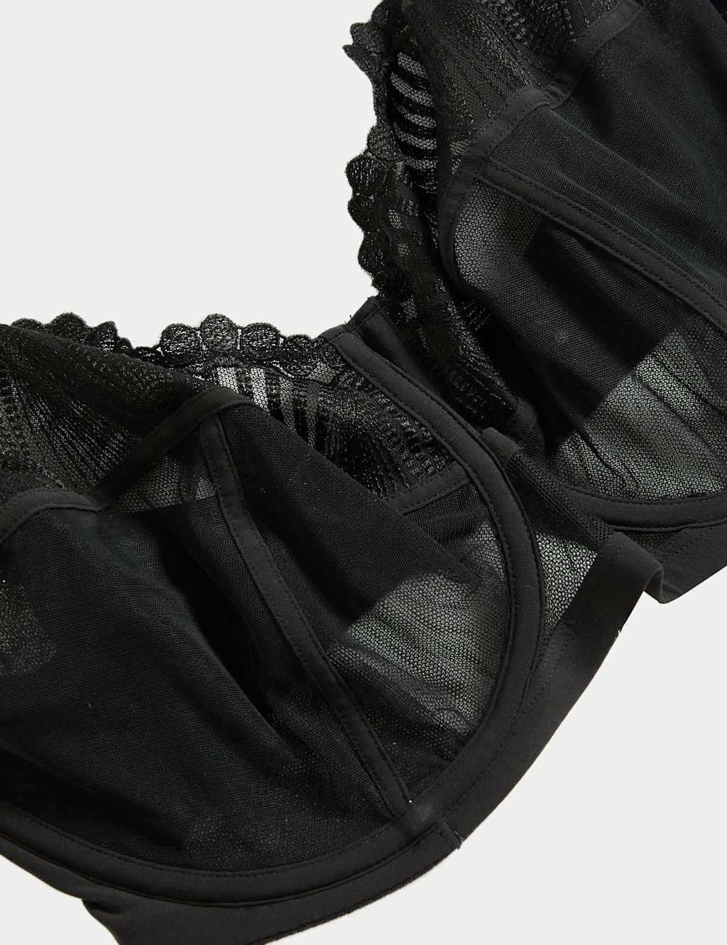 Leon Embroidery Wired Full Cup Bra (F-H) 6 of 7