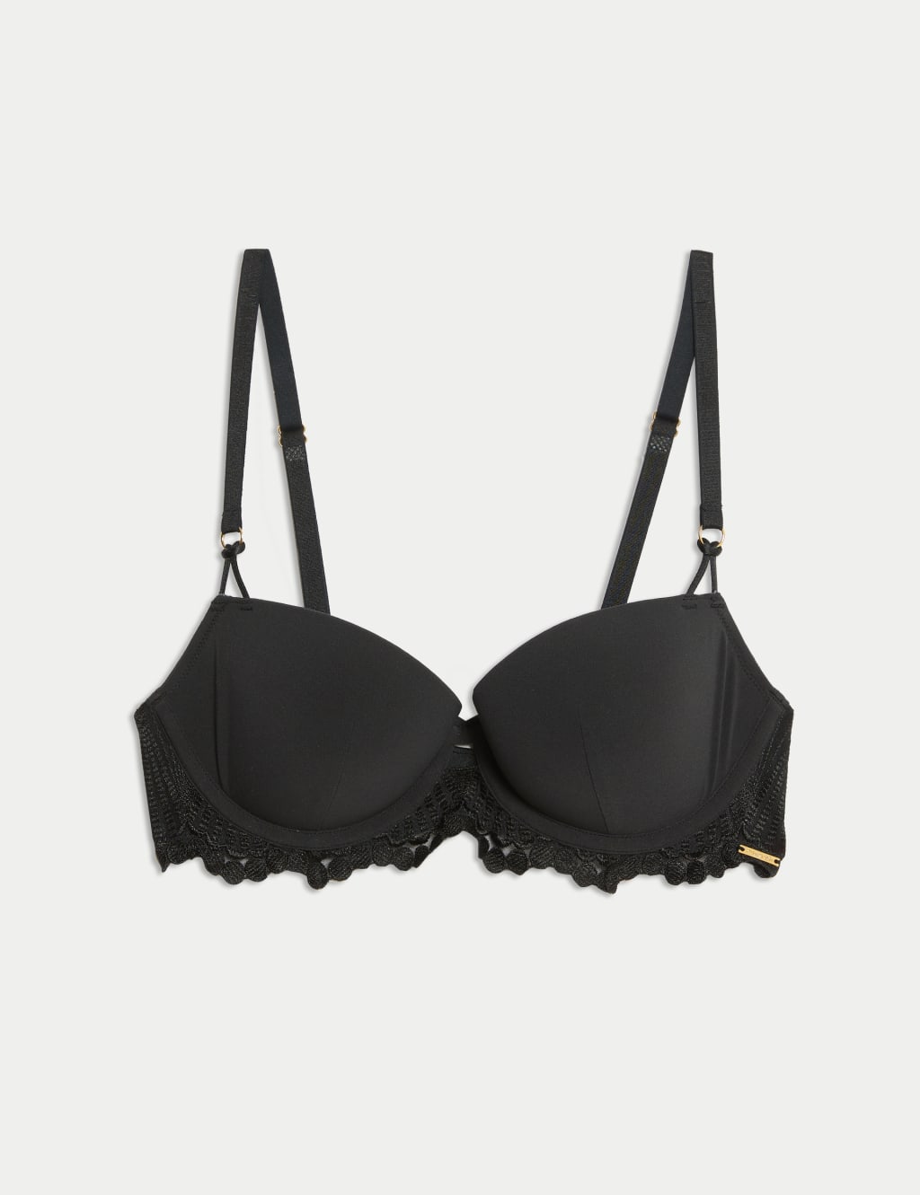 Leon Embroidery Wired Balcony Bra A-E 2 of 8