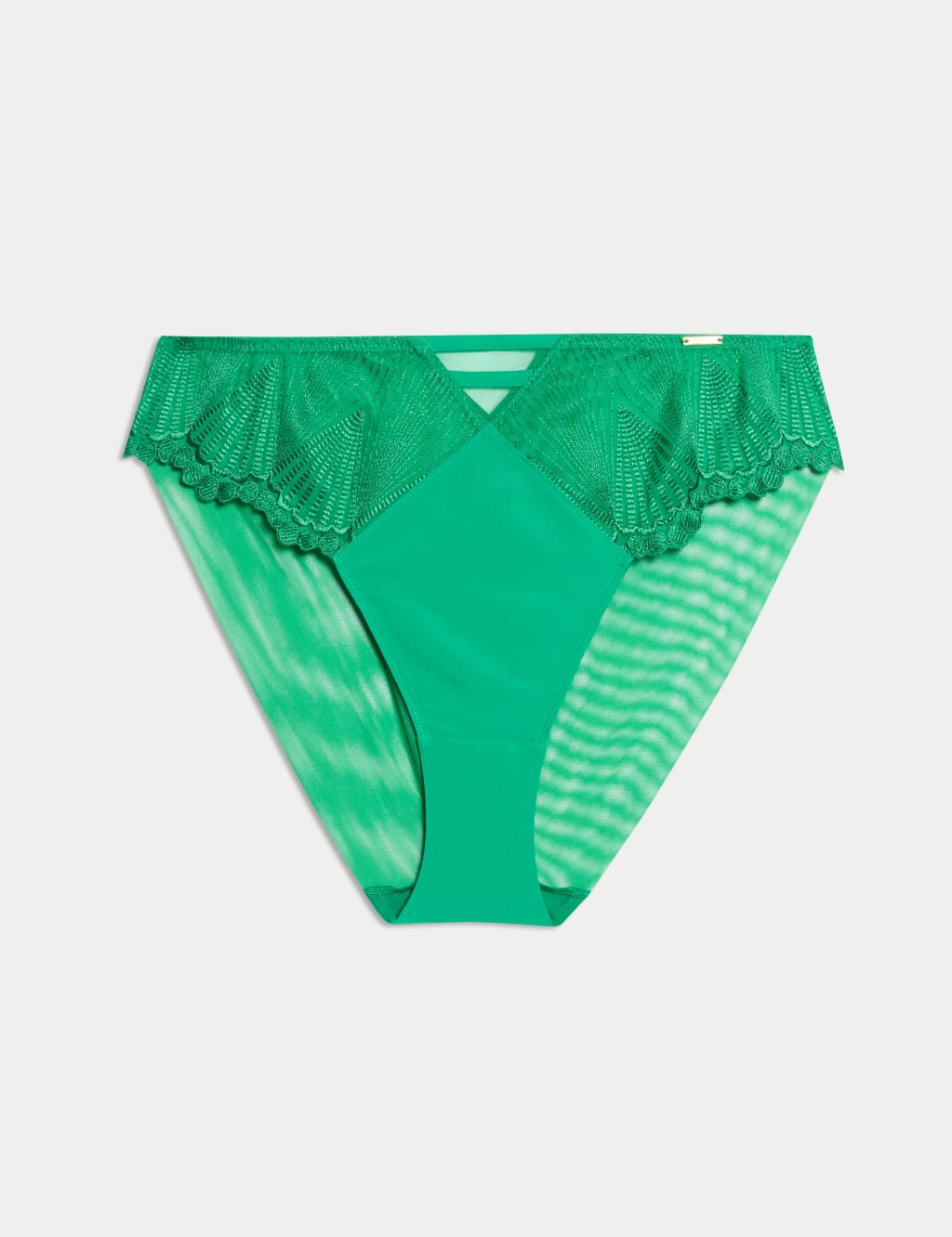 Leon Embroidery High Waisted High Leg Knickers 2 of 6