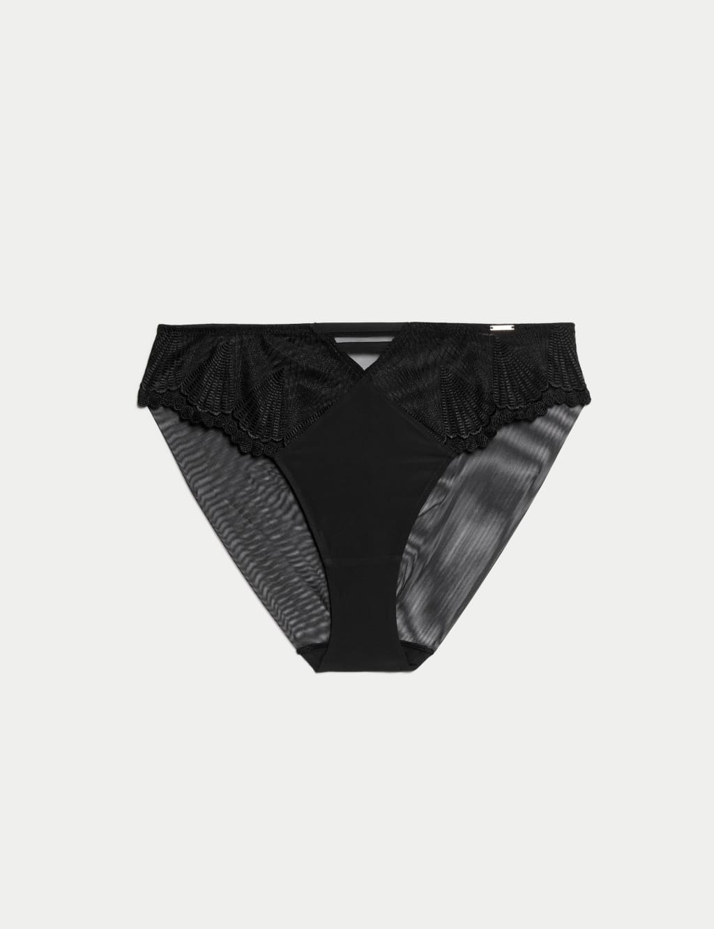 Leon Embroidery High Waisted High Leg Knickers 2 of 5