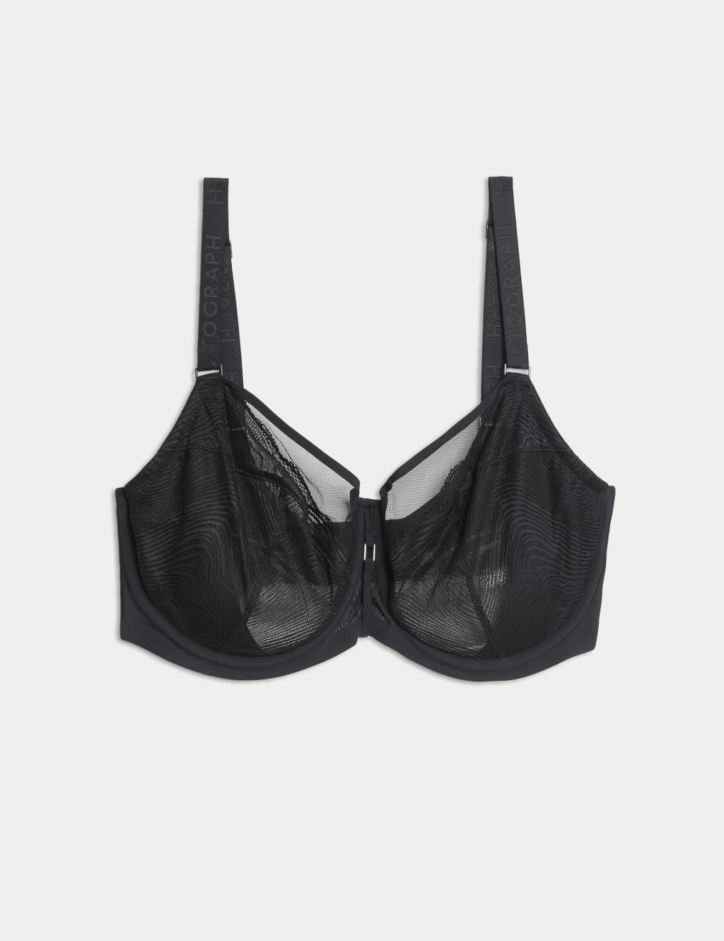 Kyoto Lace Wired Minimiser Bra (C-G) | Autograph | M&S