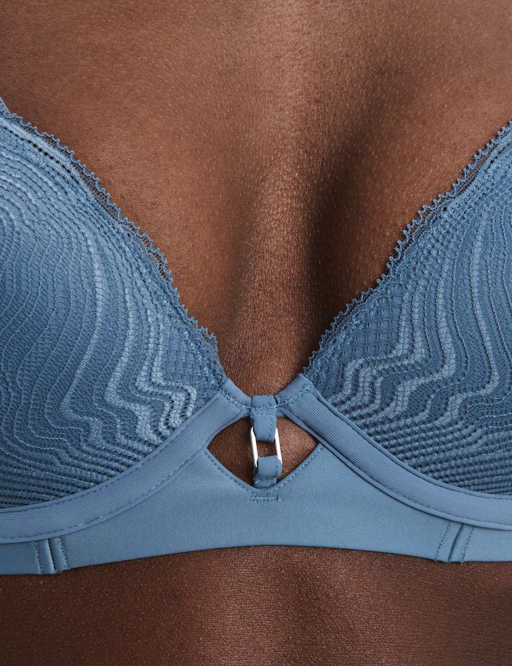 Kyoto Lace Wired Plunge Bra (A-E) 6 of 8
