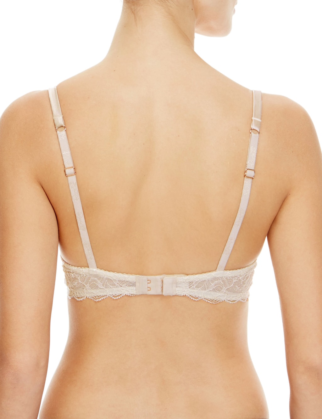 Silk & Lace Padded Plunge Bra A-E 4 of 5