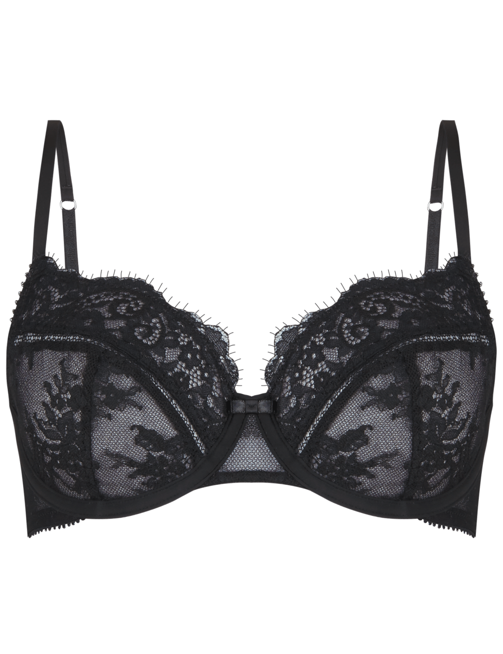 Dentelle Lace Non-Padded Balcony Bra A-DD 5 of 5