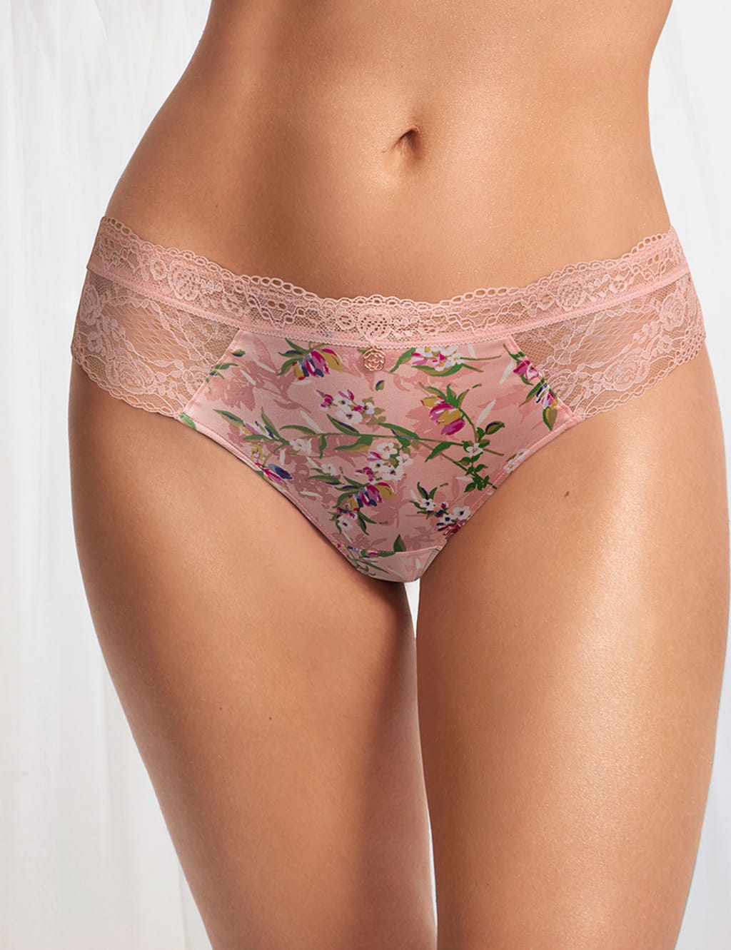 Silk & Lace Brazilian Knickers 2 of 5