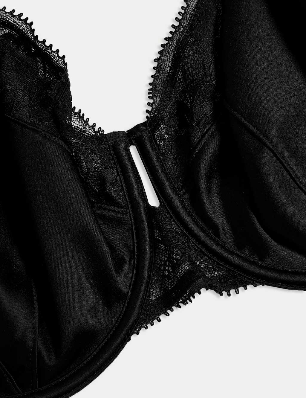 Silk & Lace Wired Balcony Bra (F-H) 6 of 7