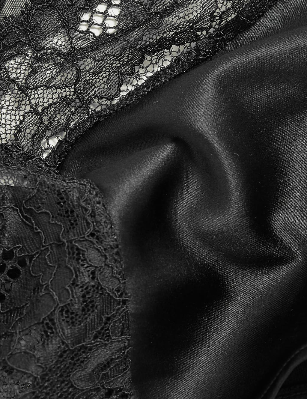 Silk & Lace High Leg Knickers 5 of 5