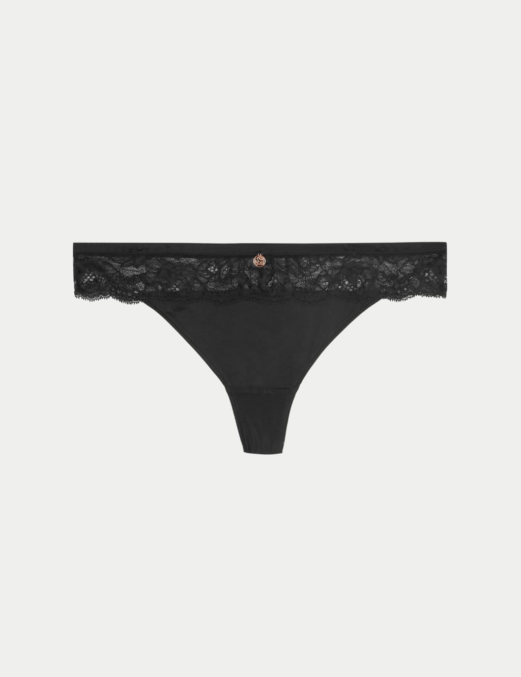 Silk & Lace Thong 2 of 6