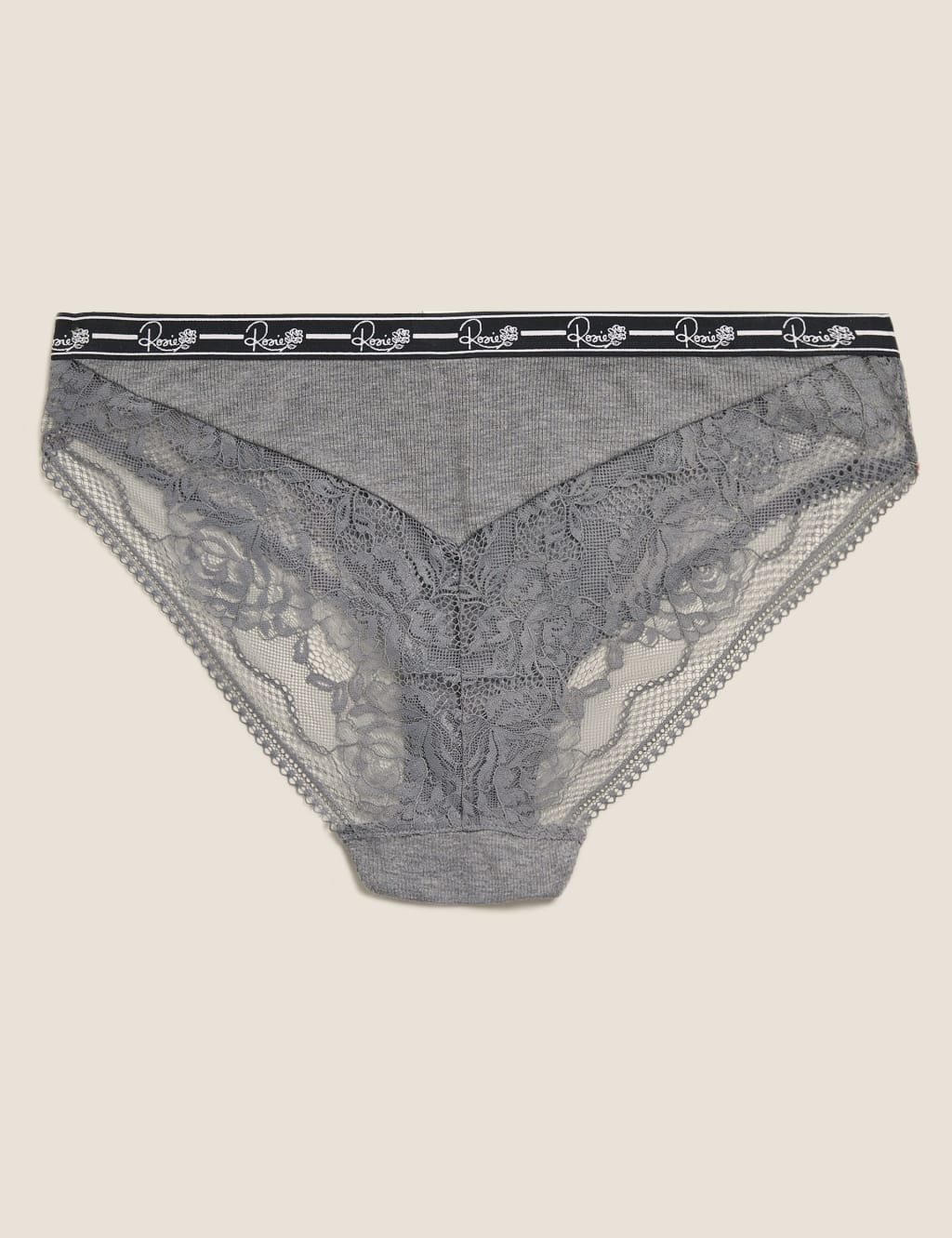 Ribbed High Leg Lounge Knickers 6 of 7