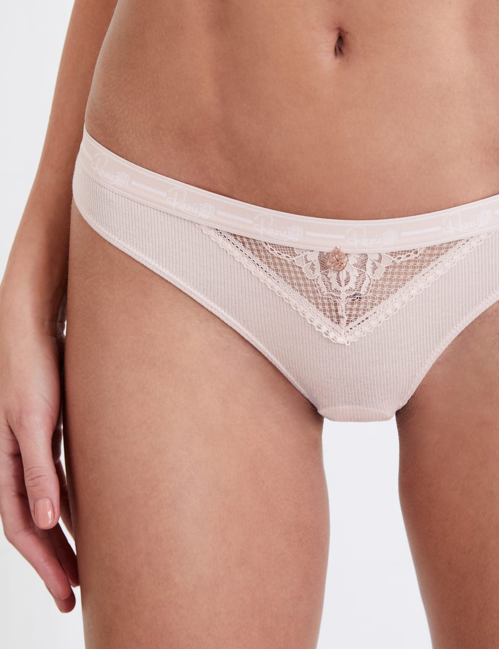 Ribbed Lounge Thong 5 of 7