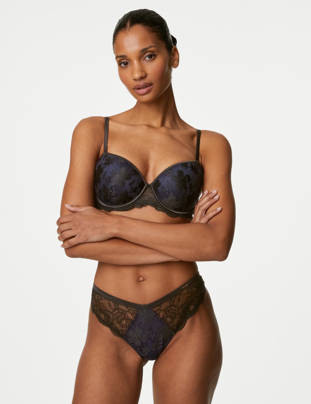 Cosmos Embroidery Miami Brazilian Knickers 1 of 6