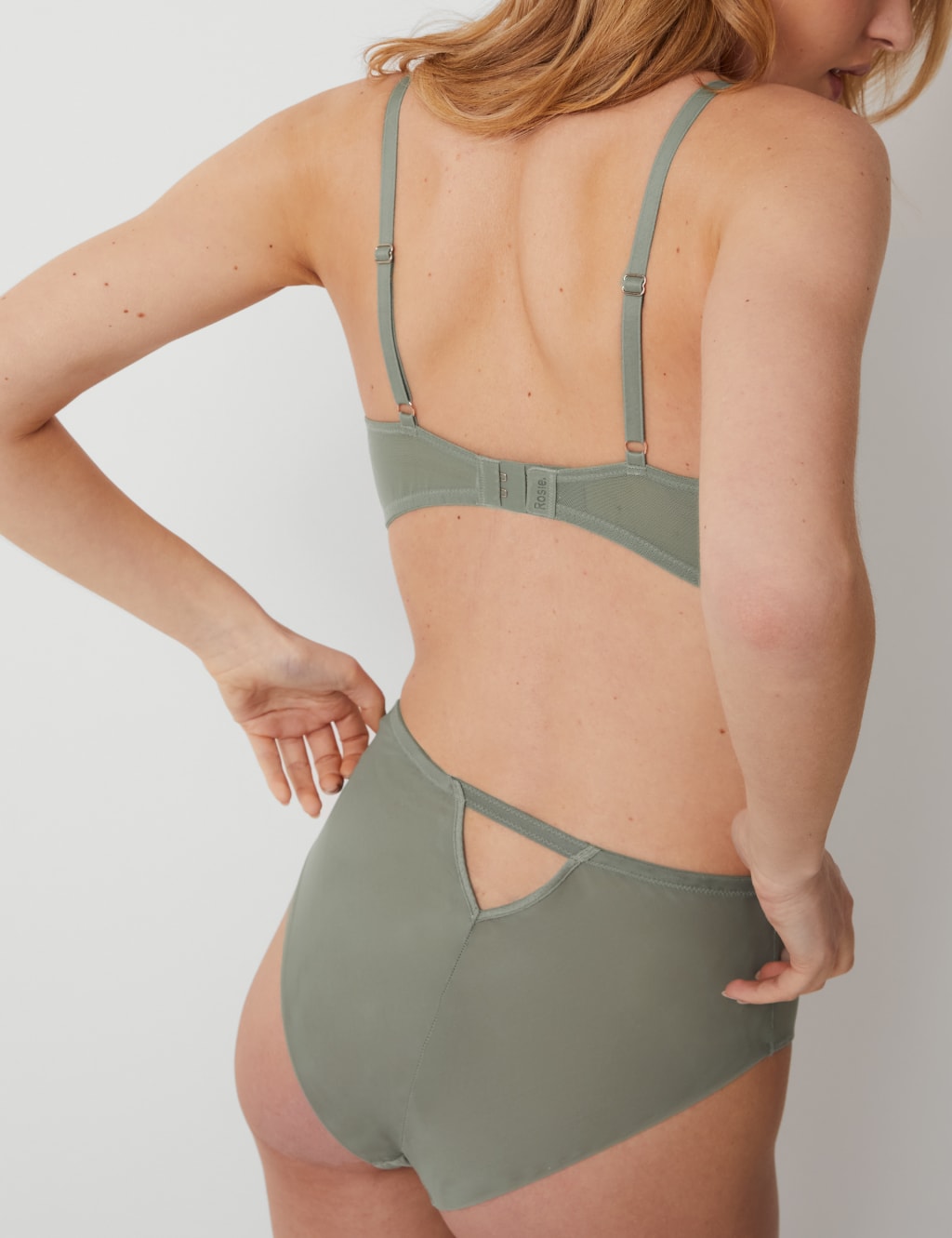 Zinnia Embroidery Wired Plunge Bra A-E 4 of 7
