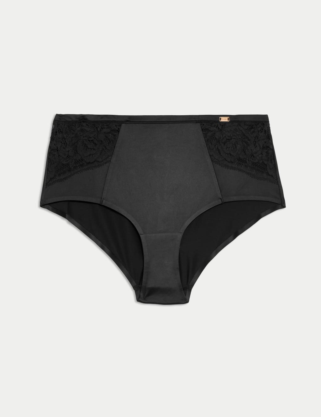 Black high waisted knicker shorts clearance