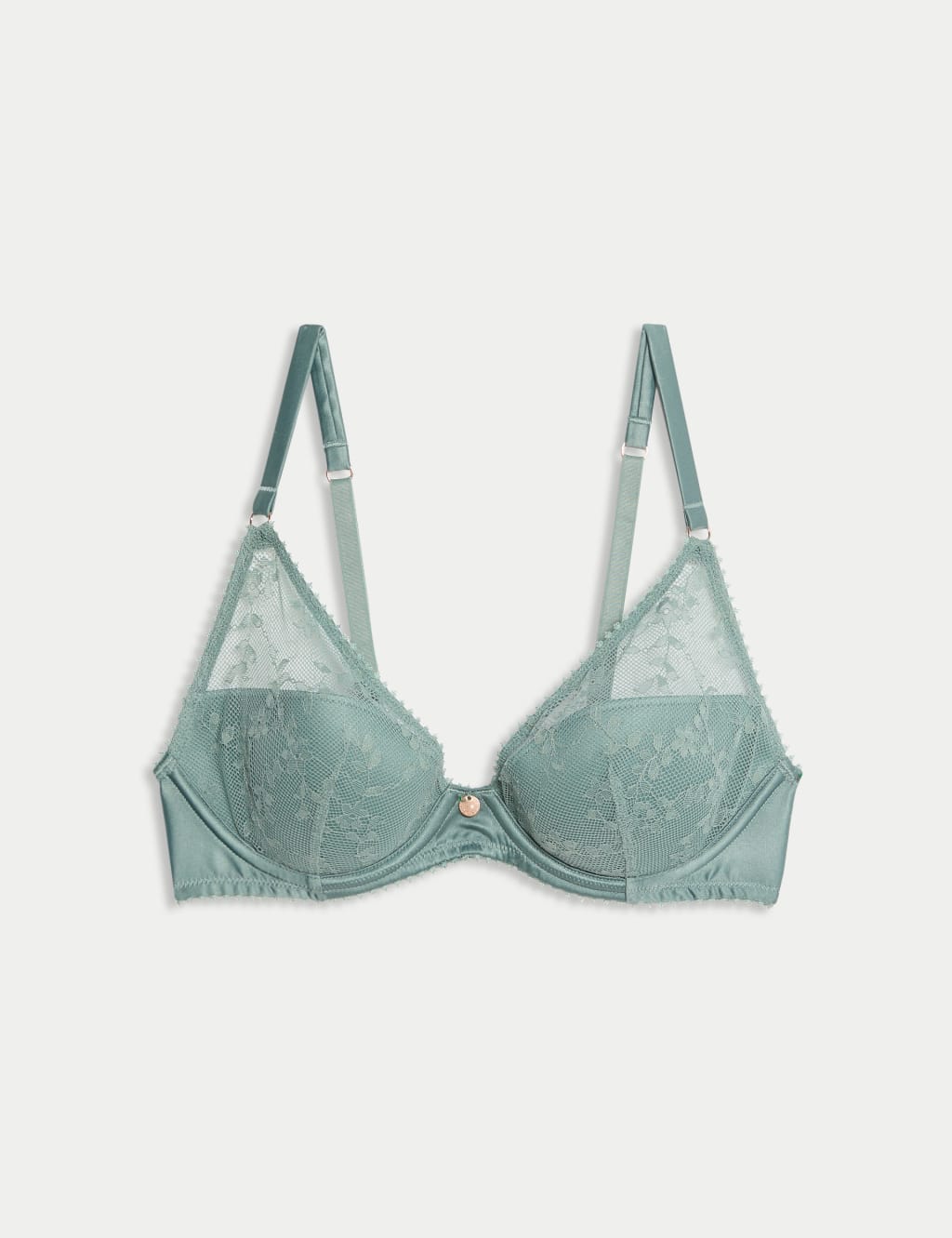 Rosa Lace Wired Plunge Bra A-E 2 of 7